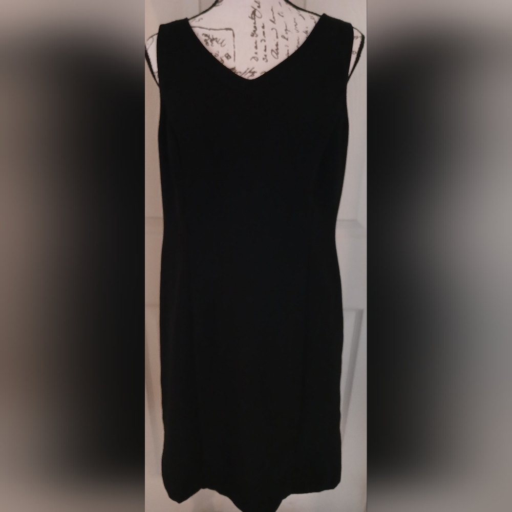 5/$25 Jg Hook Elegant Black Sleeveless Dress Size  14P